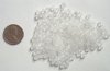 100 4mm Transparent Matte Crystal Round Glass Beads